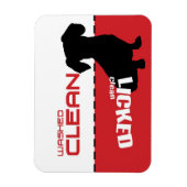Weiner Dog, Puppy lave-vaisselle Magnet - Lait Pro (Vertical)