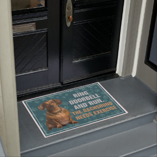 Weiner Doormat - Funny Gift - Dachshund Doormat Deurmat
