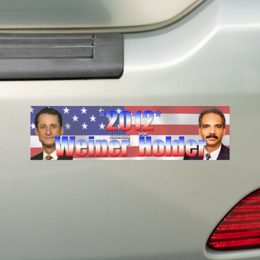 Weiner Holder 2012 Bumpersticker (Op auto)