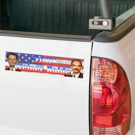 Weiner Holder 2012 Bumpersticker (Op Truck)