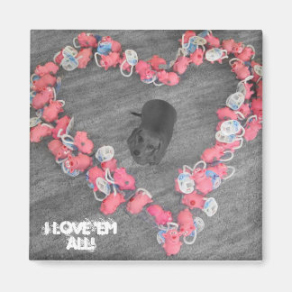 Weiner Hond Hartmagneet Magneet