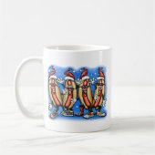 Weiner Kerstmis Koffiemok (Links)