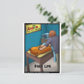 Weiner Massage o.b.a. Backlink Funny Gifts & Kaart (Staand voorkant)
