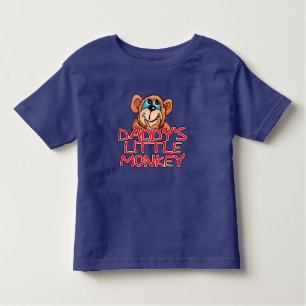 Weinig Aap van de papa Kinder Shirts
