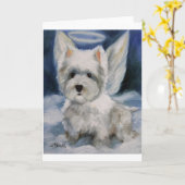 weinig engel kaart (Gele Bloem)