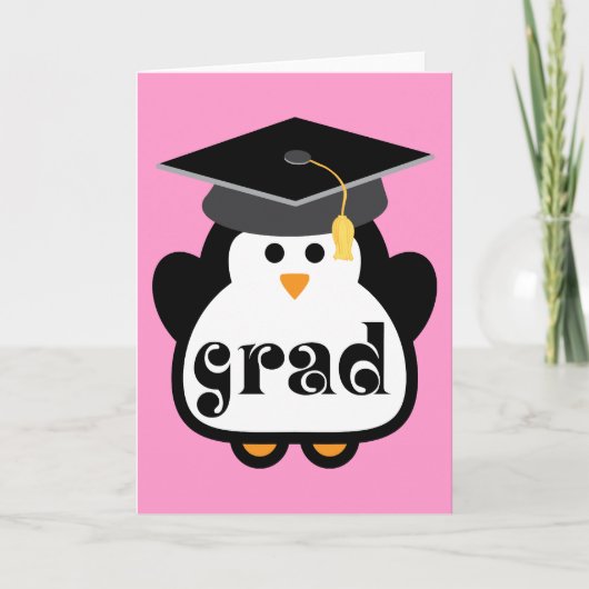 Weinig Gift van de Afstuderen van de Pinguïn van Kaart (Voorkant)