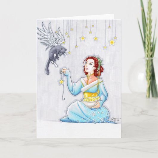 Weinig Helper Feestdagen Kaart (Voorkant)