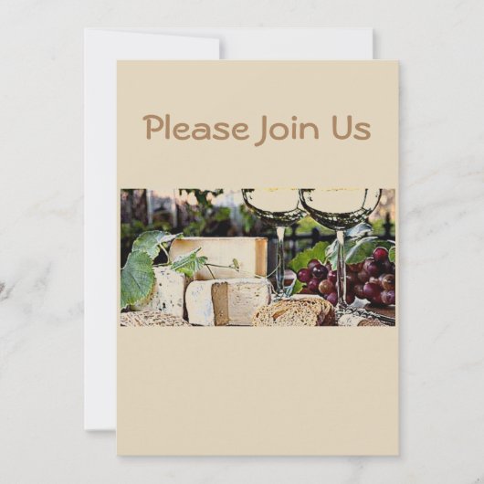 WEINIG HERFST DEME INVITATIE KAART (Voorkant)