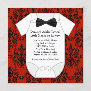 Weinig Man Baby shower Kaart