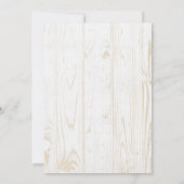 Weinig man of kleine miss gender onthullen uitnodi kaart (Achterkant)