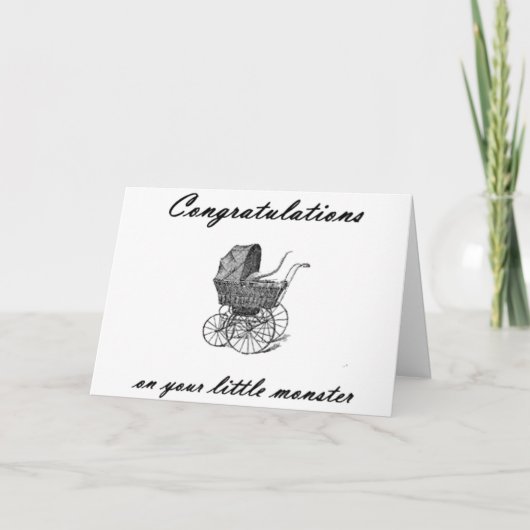 Weinig Monster Kaart (Voorkant)