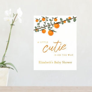 Weinig Oranje geslacht Neutraal Baby shower Folie Afdrukken