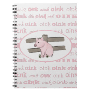 Weinig Roze Notitieboekje van het Biggetje Notitieboek
