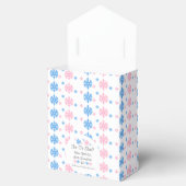Weinig Snowflake Geslacht Bedankdoosjes (Geopend)