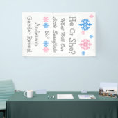 Weinig Snowflake Geslacht Spandoek (Beurs)
