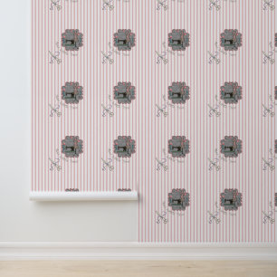 Weinig tijd naaien behang