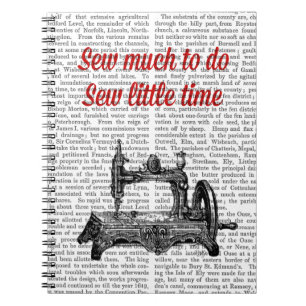 Weinig tijdillustratie bekijken notitieboek