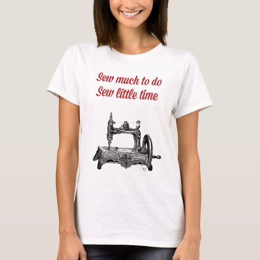 Weinig tijdillustratie bekijken t-shirt (Voorkant)