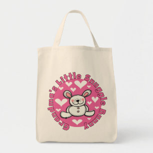 Weinig van de oma nestelt zich Konijntje Tote Bag