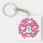 Weinig van Nana nestelt zich Konijntje Sleutelhanger (Voorkant)