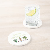 Weinig Vegetariër Zandsteen Onderzetter (Zijkant)