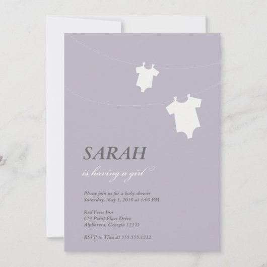 {weinig wasgoed} kaart (Voorkant)