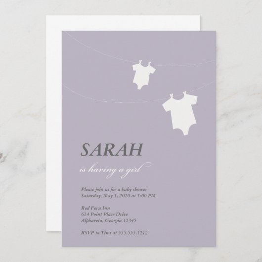 {weinig wasgoed} kaart (Voorkant / Achterkant)