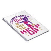 Weinig werk voor vrouwen als een meisje notitieboek (Rechterzijde)