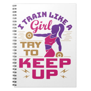 Weinig werk voor vrouwen als een meisje notitieboek