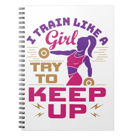 Weinig werk voor vrouwen als een meisje notitieboek (Voorkant)