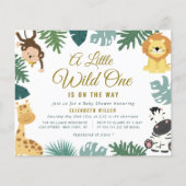 weinig wilde baby shower (Voorkant)