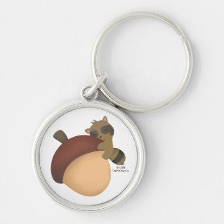 Weinig Witte Sleutelhanger van de Wasbeer