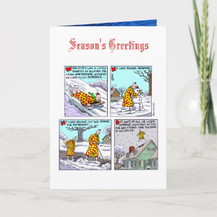 Weinig Zippy Kerstkaart Feestdagen Kaart