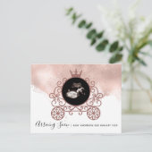 Weinprinses Sonogram Zwangerschap Aankondiging (Staand voorkant)