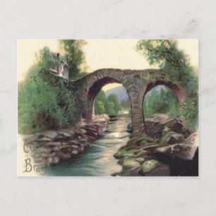 Weir Bridge Killarney Stenen Brug Briefkaart
