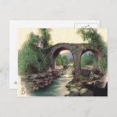 Weir Bridge Killarney Stone Bridge Briefkaart (Voorkant / Achterkant)