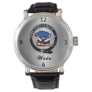 Weir Clan Badge gepersonaliseerd Horloge