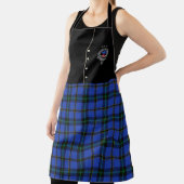 Weir Clan Badge & Tartan Kilt Schort (Insitu)