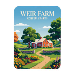 Weir Farm National Historical Park Connecticut Magneet
