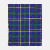 Weir Modern Karo Fleece Deken (Voorkant)