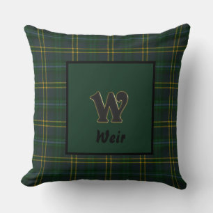 Weir Modern Original Scottish Tartan Kussen