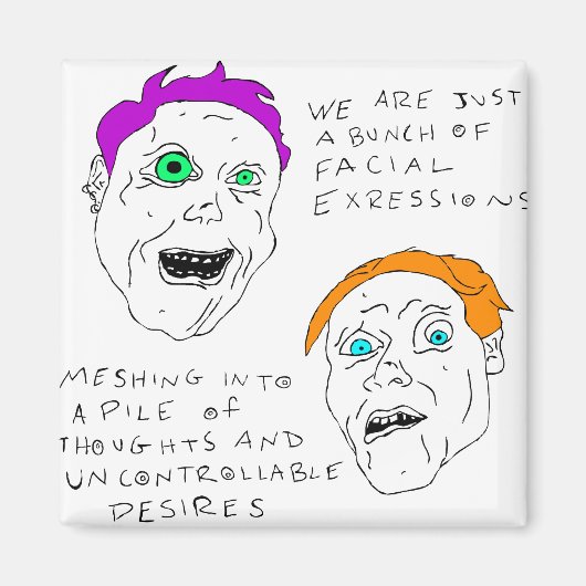 WEIRD BOYZ Magnet (Devant)