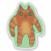 Weird Cat Sticker (Devant)