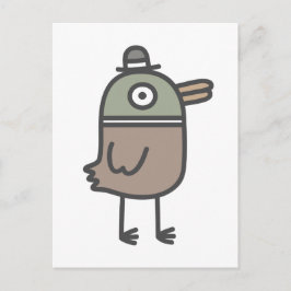 Weird Duck Briefkaart