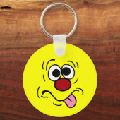Weird Face Grumpey Sleutelhanger (Voorkant)
