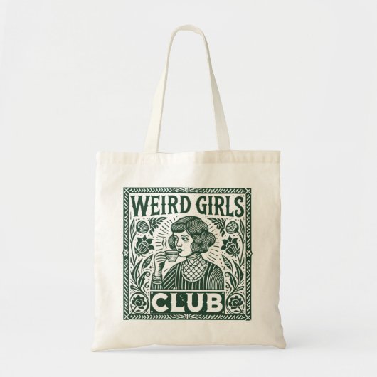 Weird Girls Club Tote Bag (Voorkant)