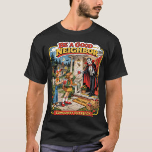 Weird Girls Club Vampier in Kist T-shirt
