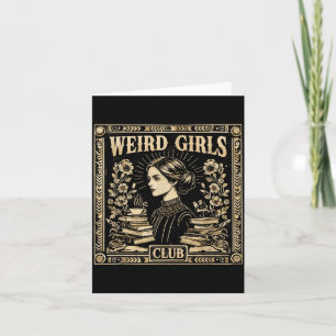 Weird Girls Club Vintage Feministische Gotische Ku Kaart