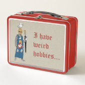 "Weird Hobbies" Metal Lunchbox (Devant)
