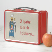 "Weird Hobbies" Metal Lunchbox (En situation)
